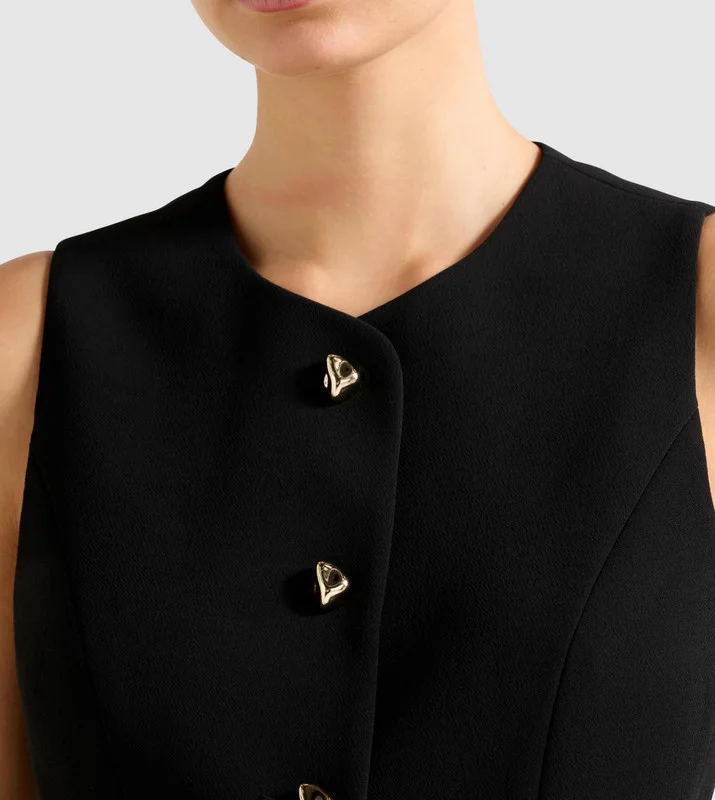 forever new  HENDRIX Solid Waistcoat for Women | Best Price UAE